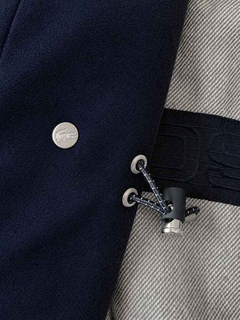 Cappotto Lacoste premium line Uomo 48 IT – SM Blu Scuro Cotone pesante giubbotto