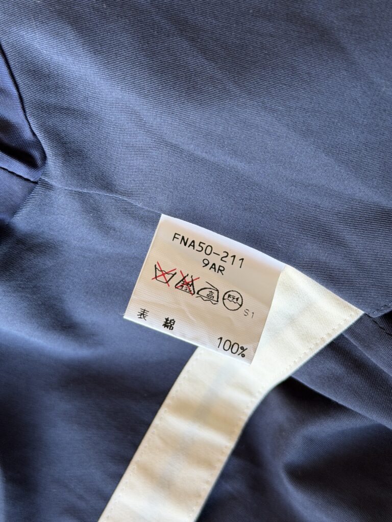 Trench lungo Burberry Donna 44 IT – 9 UK – M Blu 100% Cotone Cappotto Giubbotto Giacca mantella impermeabile