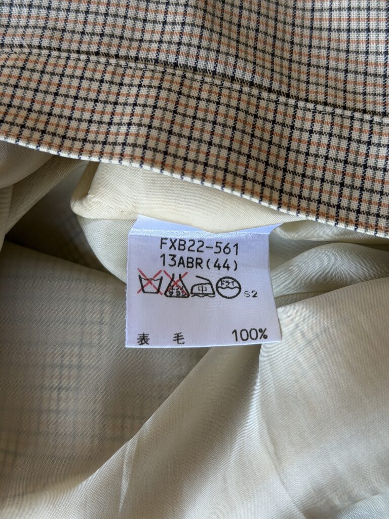 Tailleur Burberry Donna 42 IT – M quadretti Beige abito giacca gonna twinset