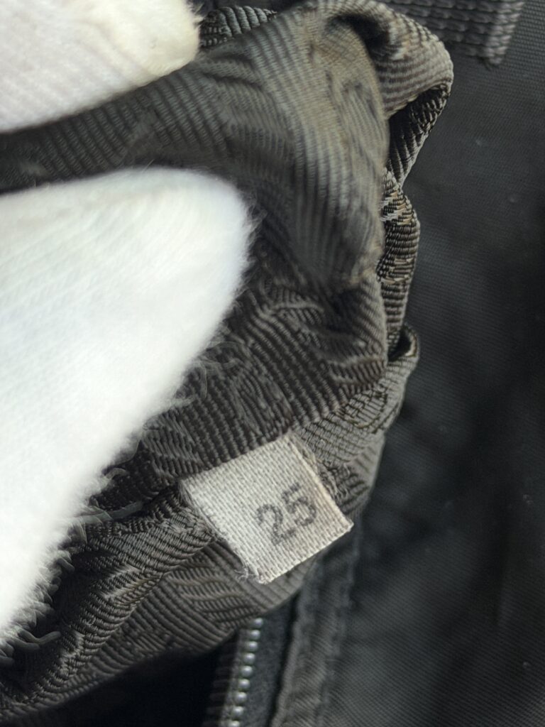 Borsa a tracolla Prada Nylon Nero logo tote bag