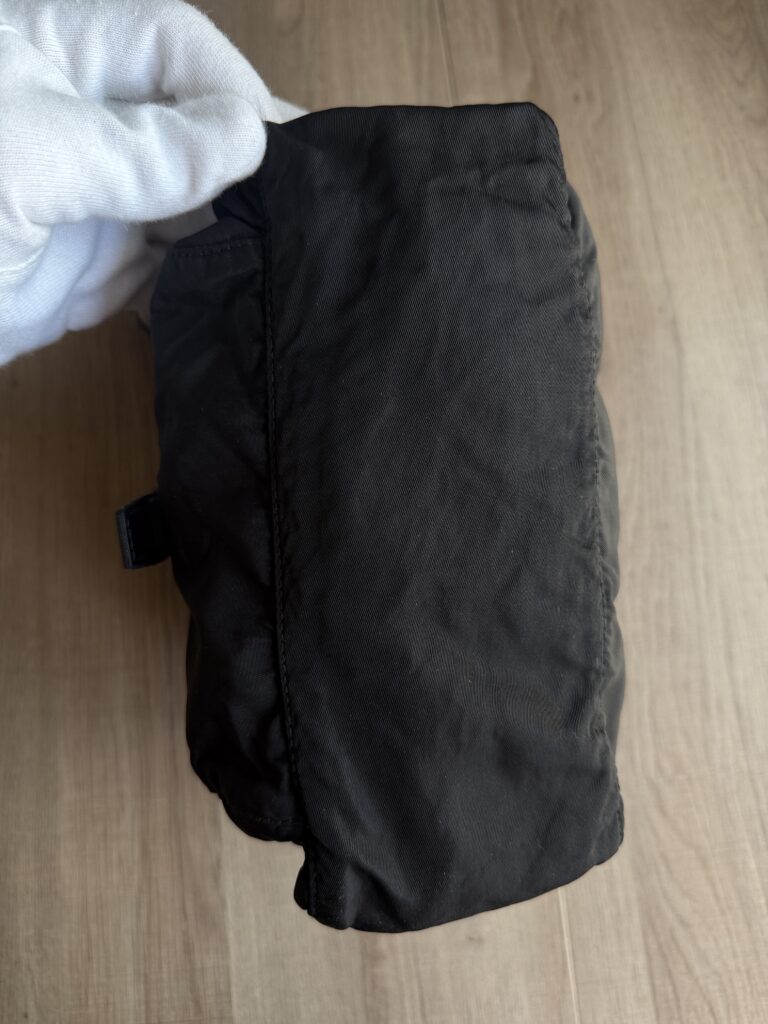 Borsa a tracolla Prada Nylon Nero logo tote bag
